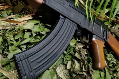 G&G Combat Machine AEG AK47 - Detail Image 9 &copy; Copyright Zero One Airsoft